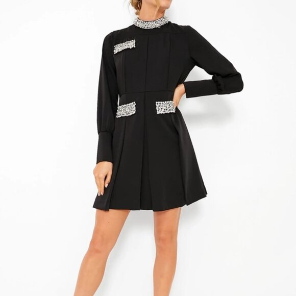 NWT | Tuckernuck Embellished Black Hoyt Dress Large‎ - Picture 1 of 7